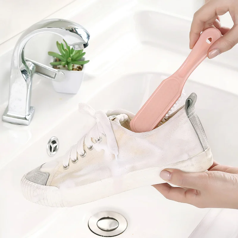 1 pcs Small Clean Brush Soft Hair Wash Shoes Brush Laundry Clothes Tools Hot sale brosse nettoyage High quality Plastic  (4)