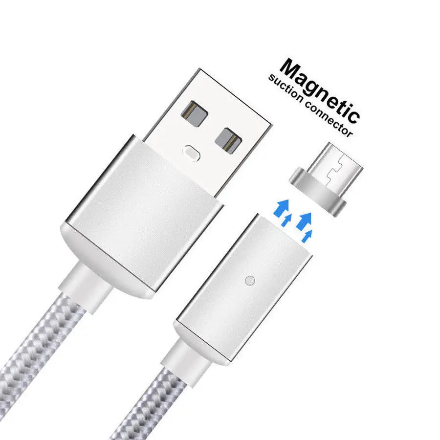 كابل USB مغناطيسي سريع شحن USB نوع C كابل المغناطيس شاحن البيانات تهمة المصغّر USB كابل الهاتف المحمول كابل يو إس بي الحبل
