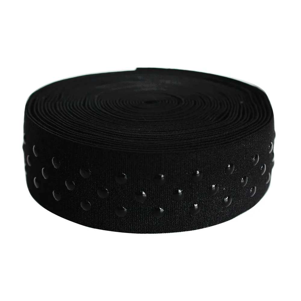 25 Mm Silicone Dot Coated Rubber Elastic Strap For Garment Headwear AliExpress