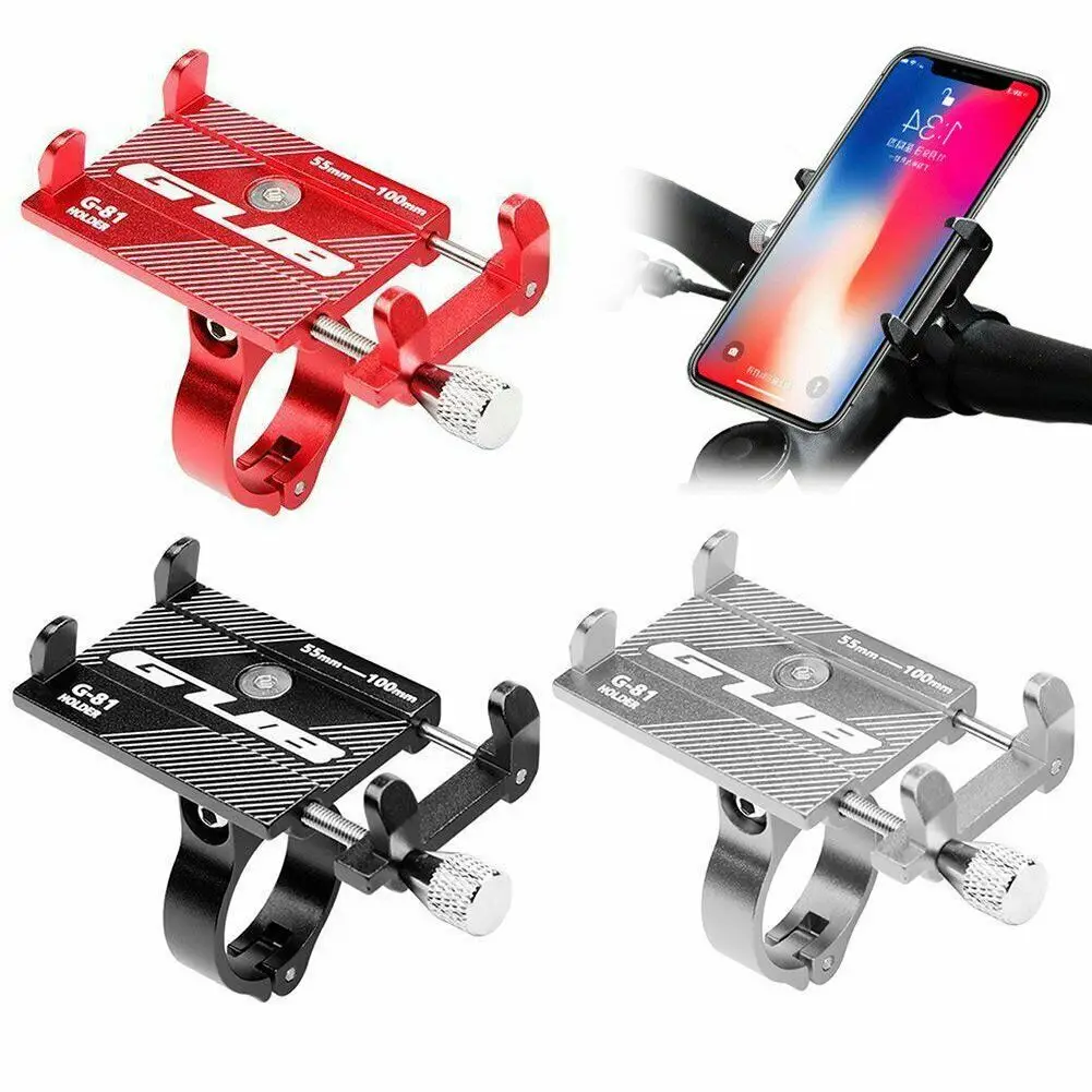 

Bicycle Phone Holder Reliable Mount Universal MTB Mobile Cell GPS Metal Motorcycle Holder On Road Bike Moto M365 Handlebar