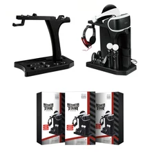 PSVR PS4 Pro тонкий зарядный дисплей стенд витрина для PS4 VR Playstation 4 вертикальная подставка, вентилятор, кулер, контроллер зарядное устройство концентратор