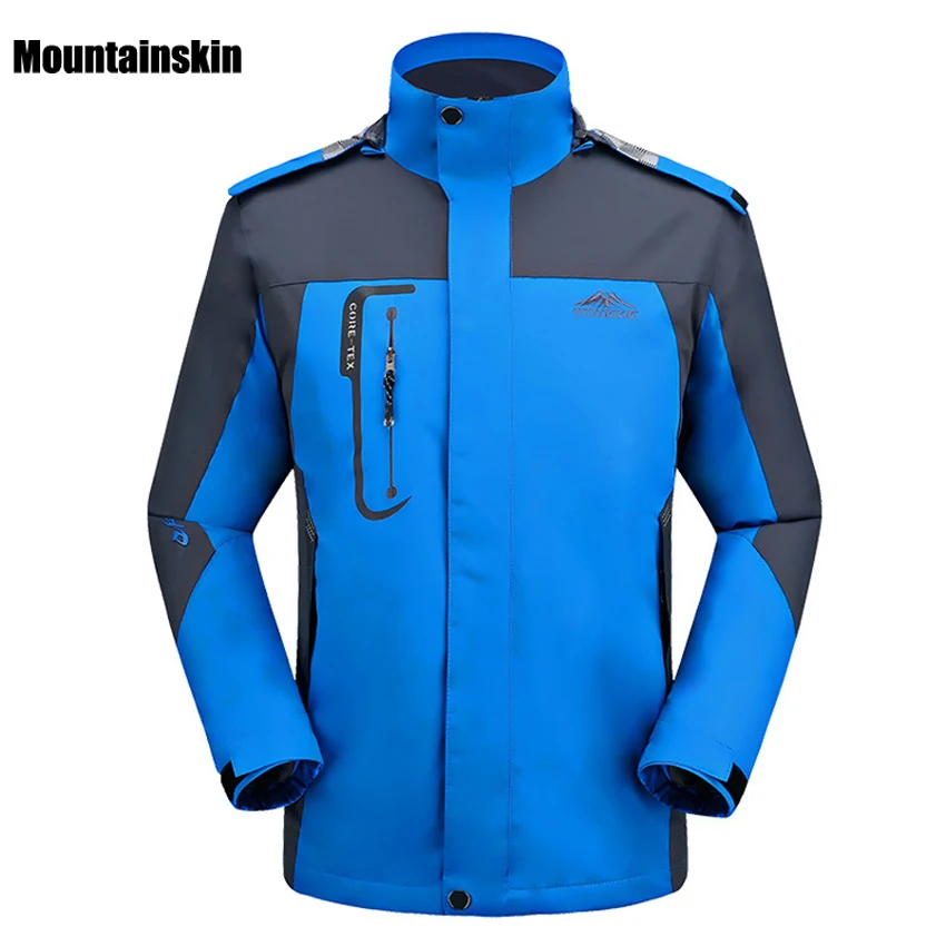 2018 Men Outdoor Hiking Jackets Spring Autumn Breathable Sport Climbing
