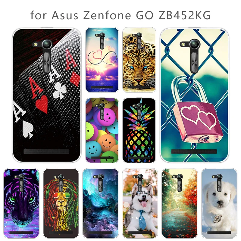 Мягкий ТПУ чехол для телефона Asus Zenfone GO 2nd Gen zb452кг ASUS_X014D ZB450KL Skuli 4 5 дюйма прозрачный