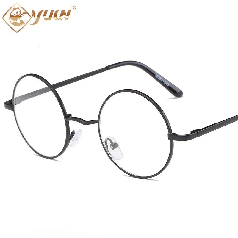 

Retro Round frame glasses clear lens optical unisex computer eyewear 801