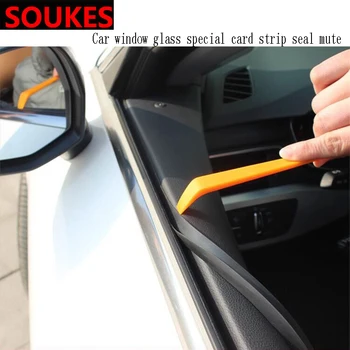 

1m Car Interior Window Gap Soundproof Trim Seal Strip For Ford ranger Mondeo Kuga Fiat 500 Abarth Nissan Ashqai J11 Juke Jeep