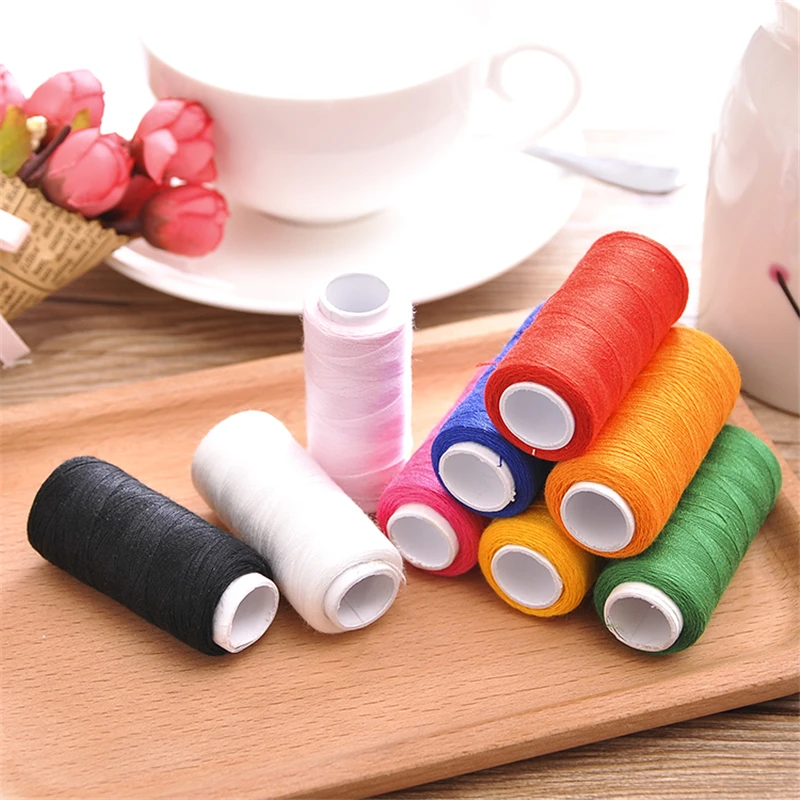 10pcs/set High quality 40S/2 Sewing Thread Machine embroidery thread 200 Yards/Spool home