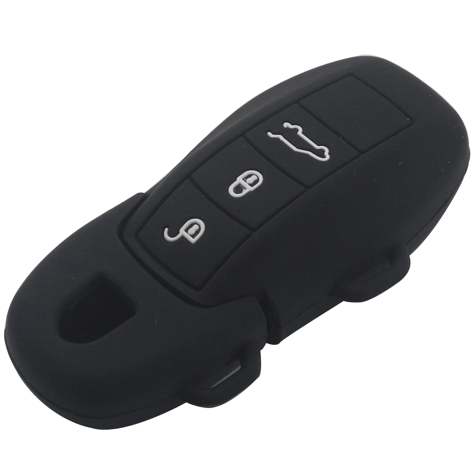 

Styling Remote Car Key Fob Silicone Case Cover Protector For Porsche Cayenne Macan 911 Boxster Cayman 3 Buttons