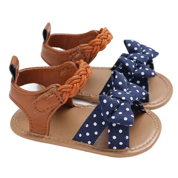 

baby girls shoes newborn summer new fashion canvas bow PU casual soft first walkers baby toddler shoes