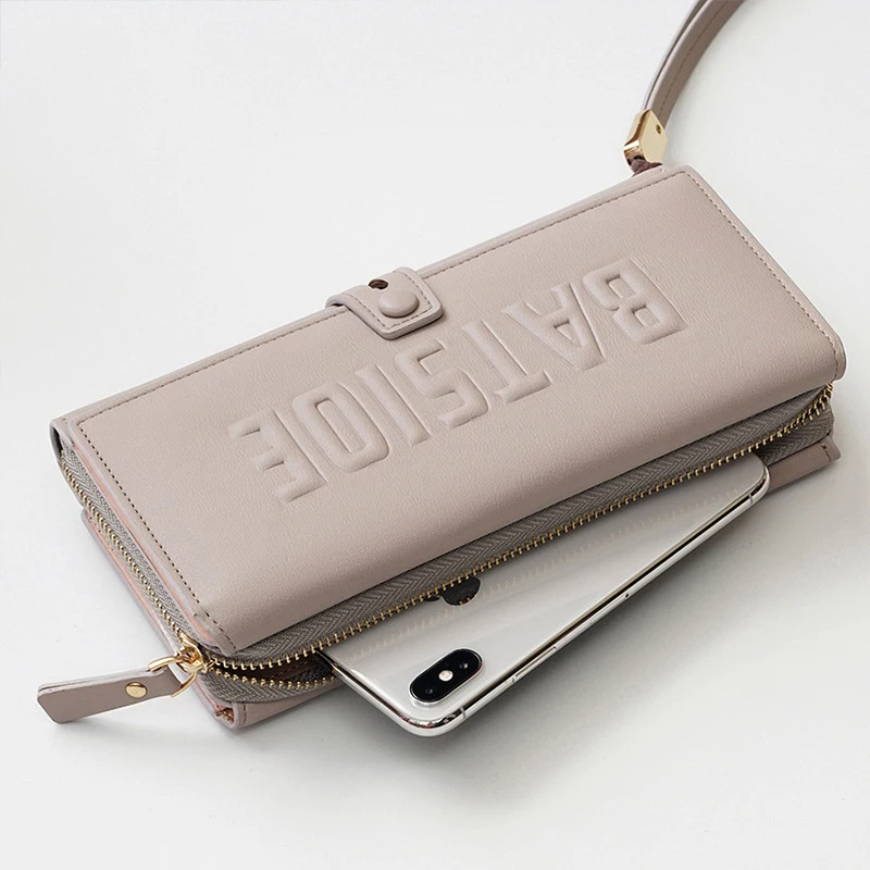 

Purse Women's Wallet Female Famous Brand Card Holders Cellphone Pocket Women Money Bag PU Leather Clutch Women Wallets Carteras