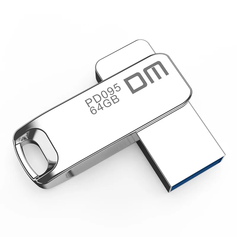 DM PD095 USB флеш-накопитель, 32 Гб металлический флеш-накопитель USB2.0 карта памяти 64 ГБ флеш-накопитель реальная емкость 16 Гб