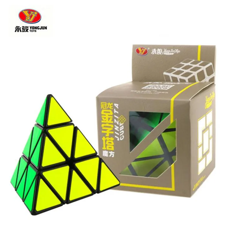 

YJ 3X3X3 Pyramid Cube Professional Puzzle Magic Cube Educational Toys Magic Cube learning Education Toys Cube Toys