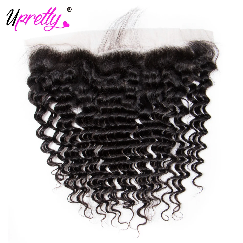 Upretty Hair Deep Wave Bundles With Frontal Brazilian Hair Lace Frontal Closure With Bundles Human Hair 3 Bundles With Frontal Upretty Hair Deep Wave Bundles With Frontal Brazilian Hair Lace Frontal Closure With Bundles Human Hair 3 Bundles With Frontal