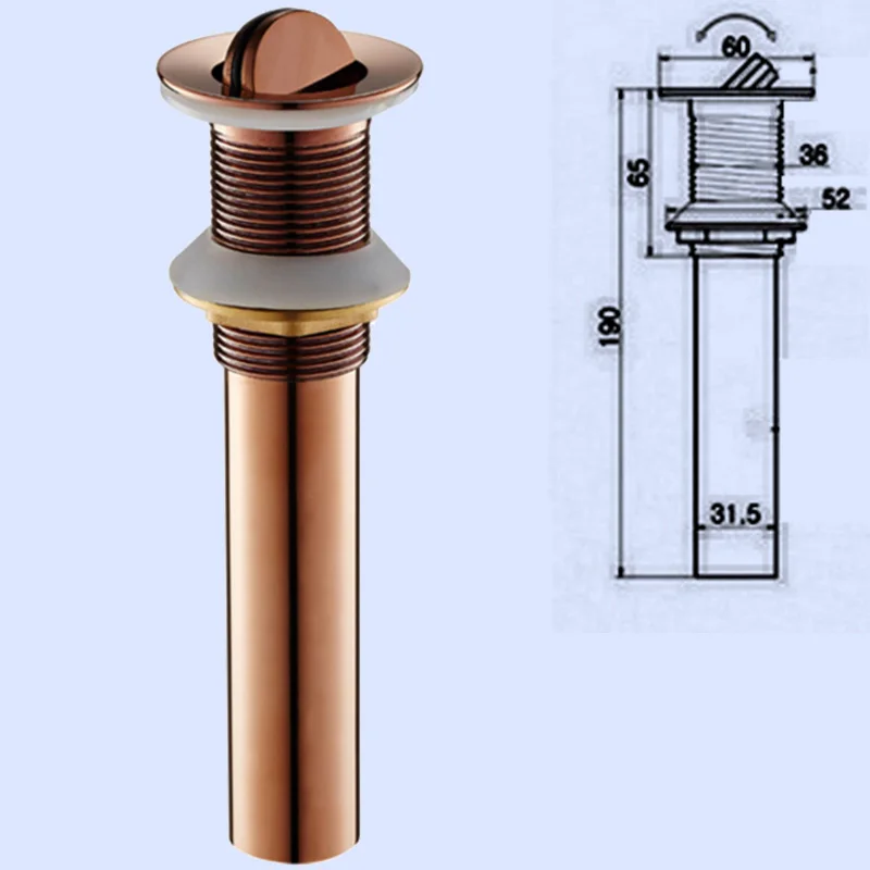 rose gold turn round without hole