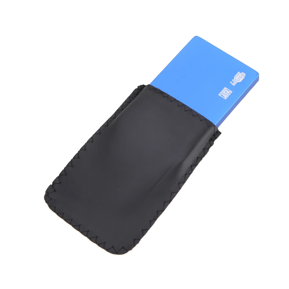 Ультра-тонкий USB 2,0 жесткий диск Внешний корпус чехол для 2,5 дюймов SATA HDD SSD