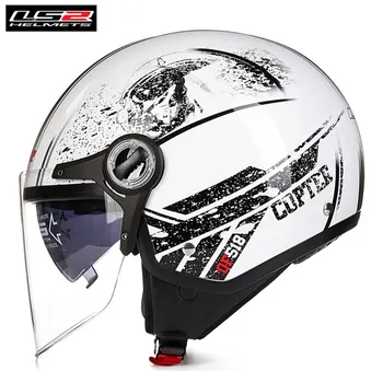 

LS2 OF577 Scooter Open Face Motorcycle Helmet Jet Women Men Casco Moto Casque Kask Capacetes de Motociclista