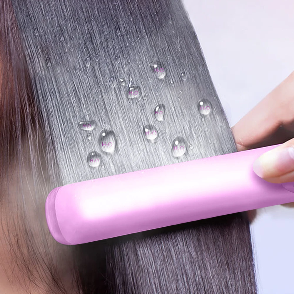 SweetLF Электрический расческа-выпрямитель натуральный инструмент для волос Утюг антистатические анти-ожоги быстрый нагрев Detangler прямые волосы стиль