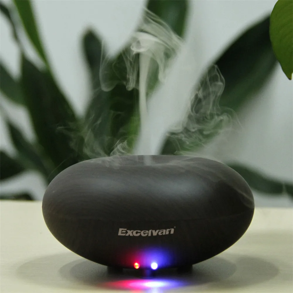 Excelvan Best-Selling Aroma Diffuser Ultrasonic Humidifier Air Mist Aromatherapy Purifier Dark Woodgrain GX-03K 4