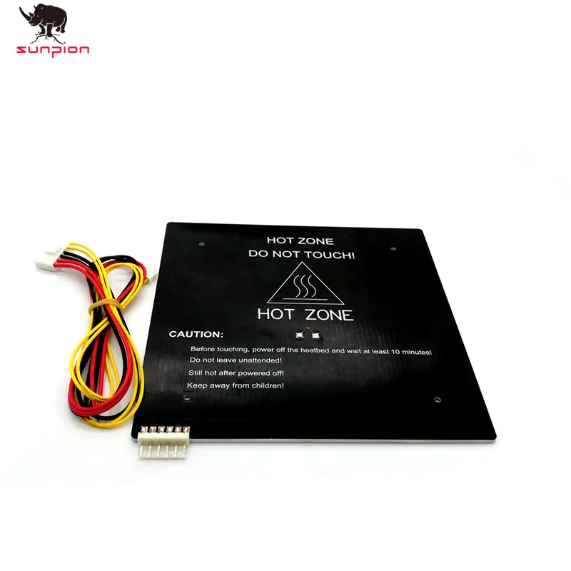 Аксессуары для 3D принтера MK3 24V220W Heat bed180мм * 180 мм 3 алюминиевая Подогреваемая