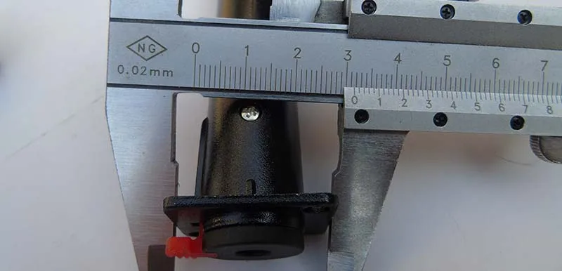 Высокое качество черный 6,35 мм стерео Женская Панель Шасси База заблокированная розетка до 6,35 мм стерео разъем