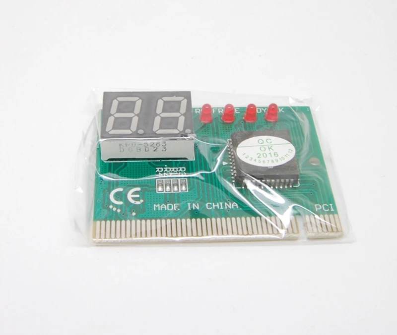 2-Digit Analysis PC Motherboard Test POST Diagnostic Debug Card Analyzer PCI