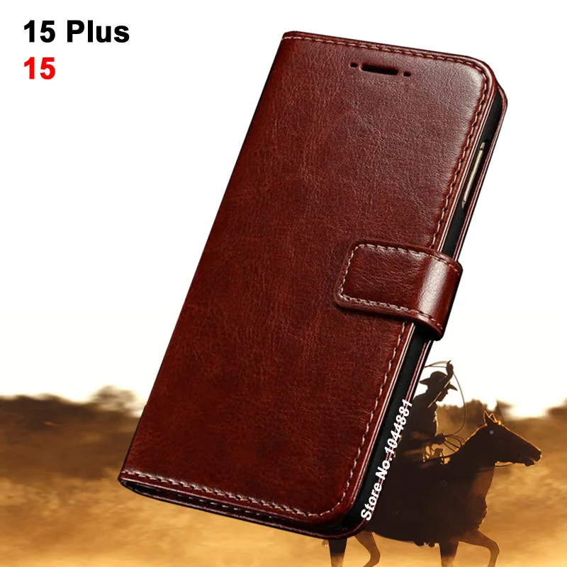 Чехол для Meizu 15 Plus кожаный чехол Crazy horse мягкий TPU Роскошный Meizu15 | Мобильные