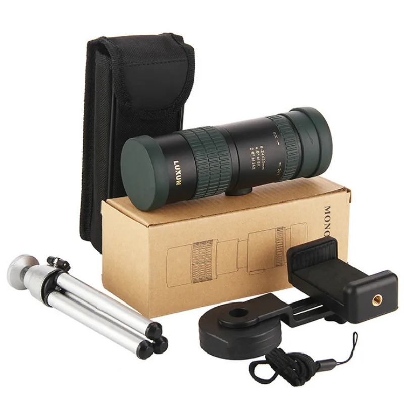 2018 Original Binoculars High Power HD Zoom Monocular Precise Telescope Pocket Binoculo Hunting Optical Prism Scope