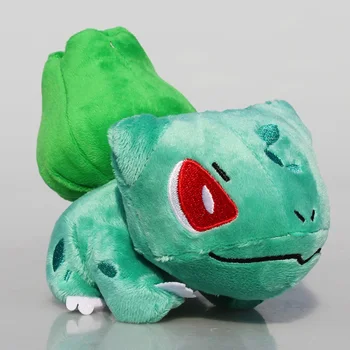 

5pcs/lot Cute Bulbasaur Plush Toy Stuffed Dolls With Tag 5.5inch 14cm Free Shipping