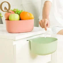 Новейшие кухонные принадлежности для мусора коробка кухонный шкаф двери висячие пластиковые ящик для хранения