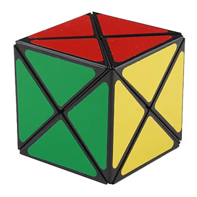 Gobus 8 eixos x Cubo Mágico Dino inclinação irregular quebra-cabeça Cubo Preto 