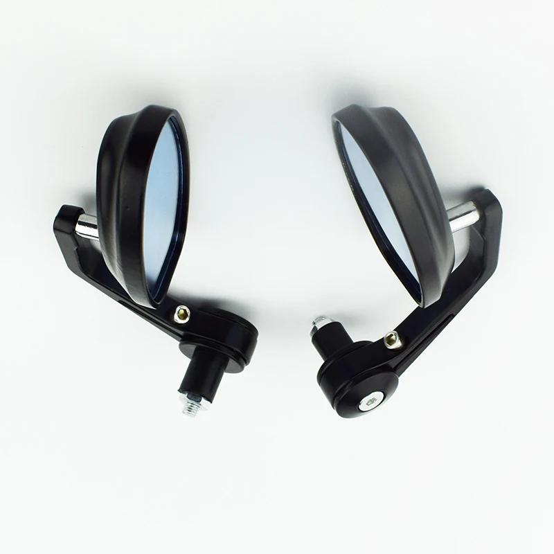 Huiermeimi 2Pcs Motorcycle rear Mirrors Adjustable angle Motorbike
