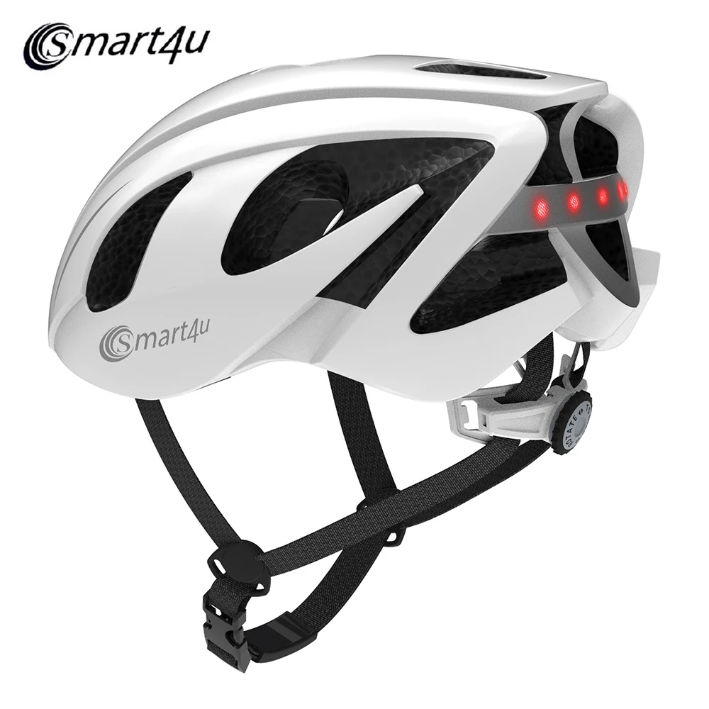 

Smart4u SH55M 6 LED Warning Light Smart Helmet SOS Alert Walkie-talkie Cycling Bicycle Scooter Protector Safe Bike Helmet