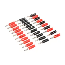 10 шт./компл. разъемы с вилками типа «банан», 4 мм для видео Динамик адаптер аудио разъем провода кабельный разъем разъемы 4 мм XF30