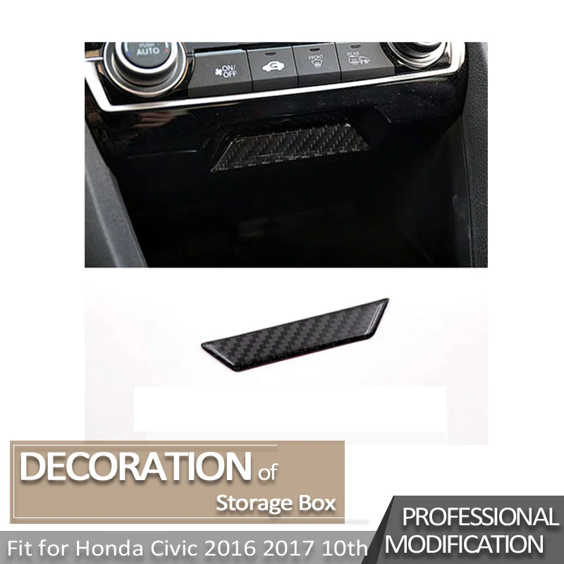 Авто Стайлинг 3D наклейки для Honda Civic 2018 2019 2017 2016 10th аксессуары центральная консоль