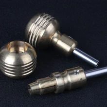 Ручка машины тату оборудование 1 шт. 30 мм медь самоблокирующаяся ручка держатель для инструментов для нанесения татуировки медная самоблокирующаяся ручка