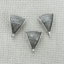 Компонент тибетские амулеты подвески bails тумблер ожерелье соединитель Европейские Бусины-разделители W/петли кожаные шнуры застежки крючки bijoux