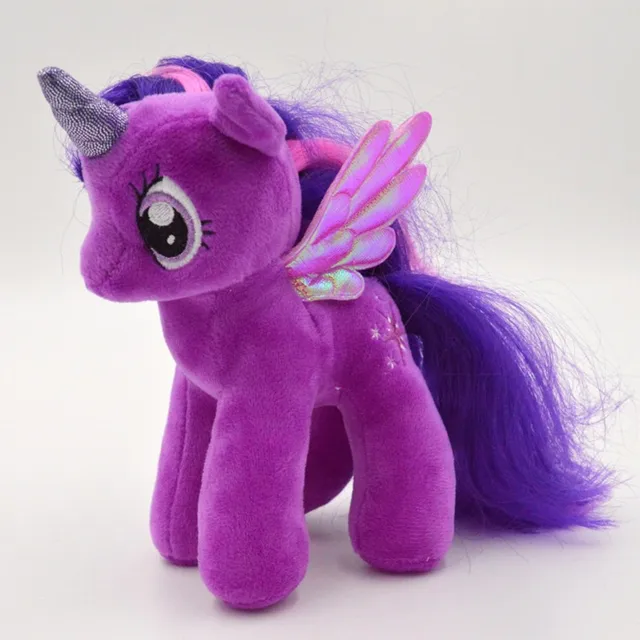 Buy Hot 18cm Cute Rainbow Horse Toys Cartoon Toys