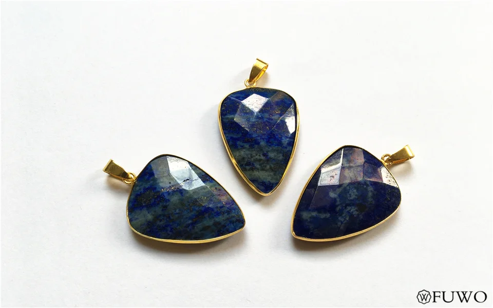 fashion faceted quartz pendant 10