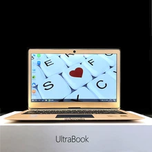 Fingerprint 1920x1080P IPS 13 3inch Metal laptop Intel N3450 Quad Core 6GB RAM 32GB eMMC 128GB