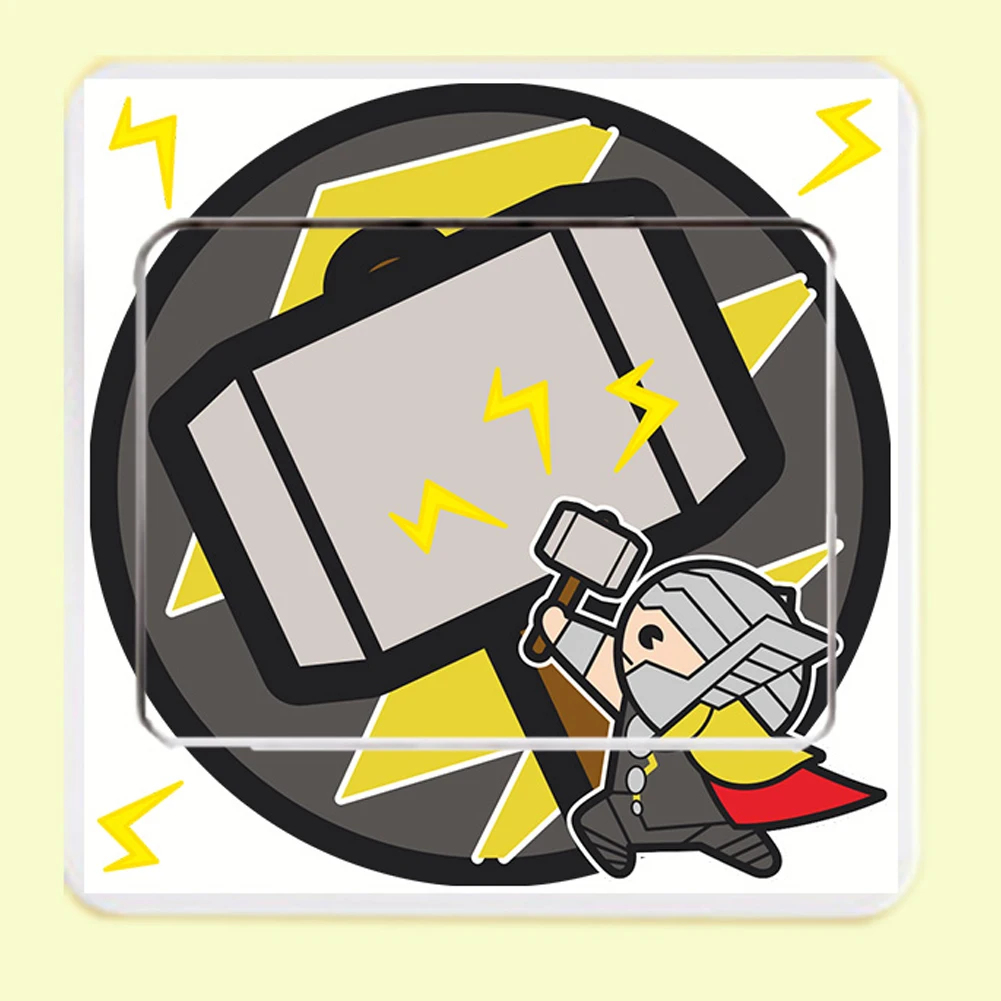 Наклейки для высветильник еля света из ПВХ 6 шт.|switch sticker|stickers forlight switch sticker |