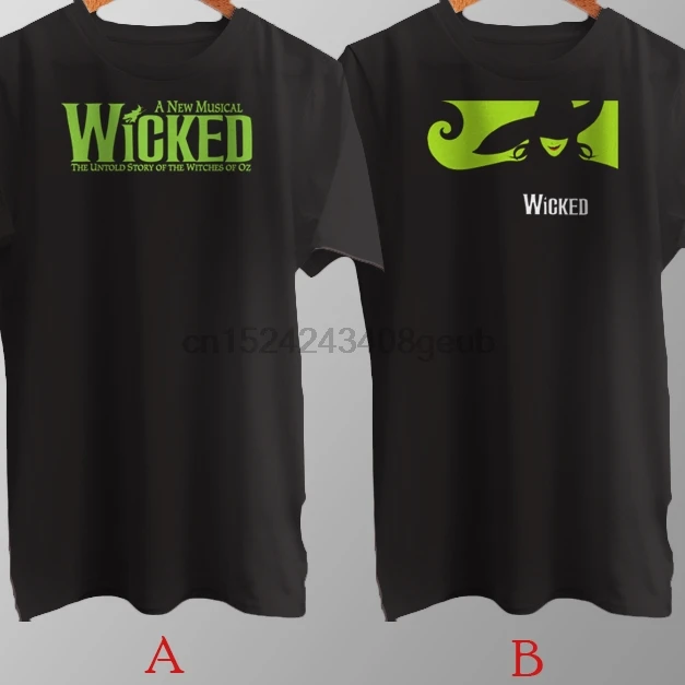 

WICKED Stephen Schwartz Broadway Musical T-Shirt Cotton Brand New