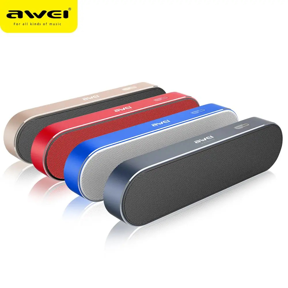 

Awei Y220 Wireless Bluetooth Speaker Waterproof Bookshelf Speaker Bass Sound Bar Subwoofer Music Player Sound System Loudspeaker