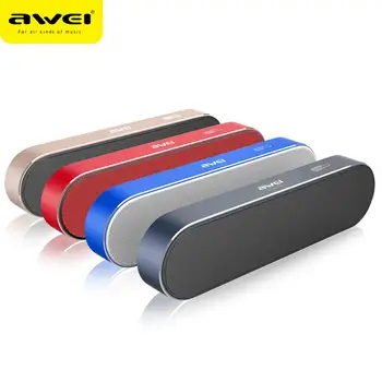 

Awei Y220 Wireless Bluetooth Speaker Waterproof Bookshelf Speaker Bass Sound Bar Subwoofer Music Player Sound System Loudspeaker