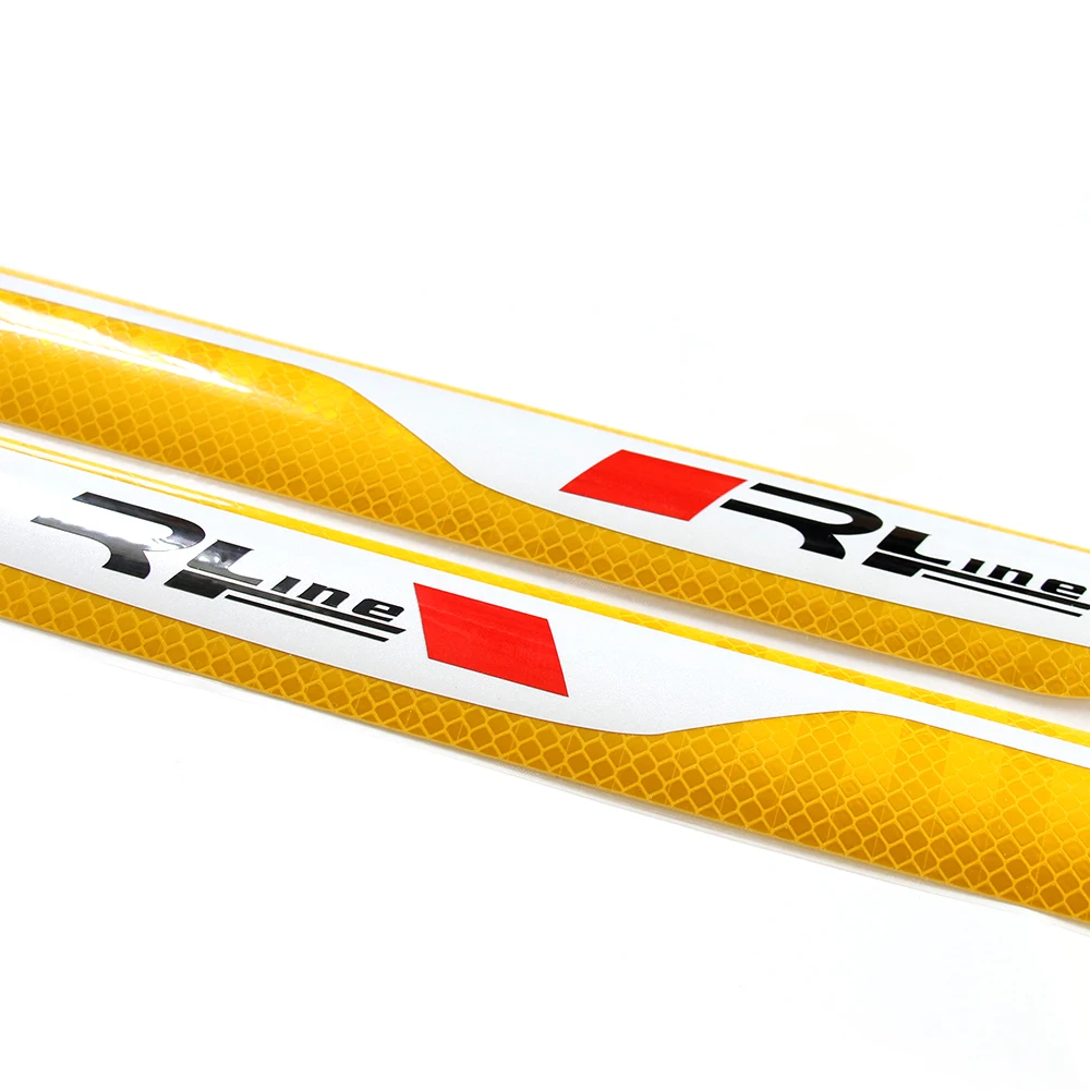 Светоотражающая клейкая лента наклейка на переднее крыло автомобиля для Volkswagen
