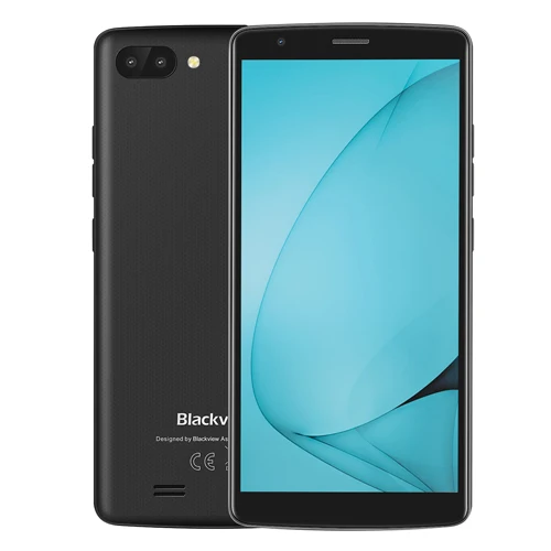 Смартфон Blackview A20, 1 ГБ ОЗУ, 8 Гб ПЗУ, четырехъядерный процессор MTK6580M Android GO, 5,5 дюймов, 18:9 экран, 3G, двойная камера, мобильный телефон - Цвет: A20 Gray