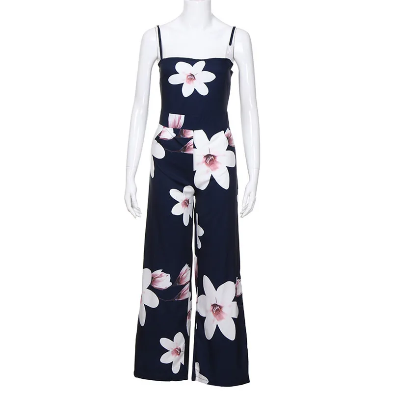 Jumpsuits for Women 2018 Overalls Ladies Clubwear Floral Playsuit Bodycon Party Jumpsuit Trousers Bodysuit R08 (3)
