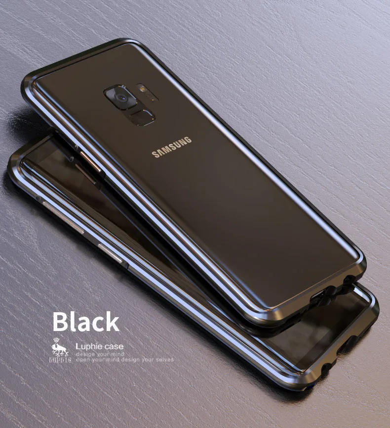 Для samsung S8 S9 Plus бампер чехол LUPHIE противоударный корпус чехол для телефона бампер чехол для samsung Galaxy S9 S8plus металлический чехол