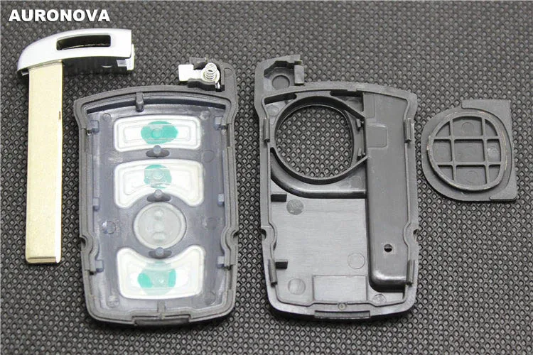 Новая замена Смарт оболочки ключей для BMW 7 серии E65 E66 E67 E68 745i 745Li 750i 750Li 760i 4 кнопки