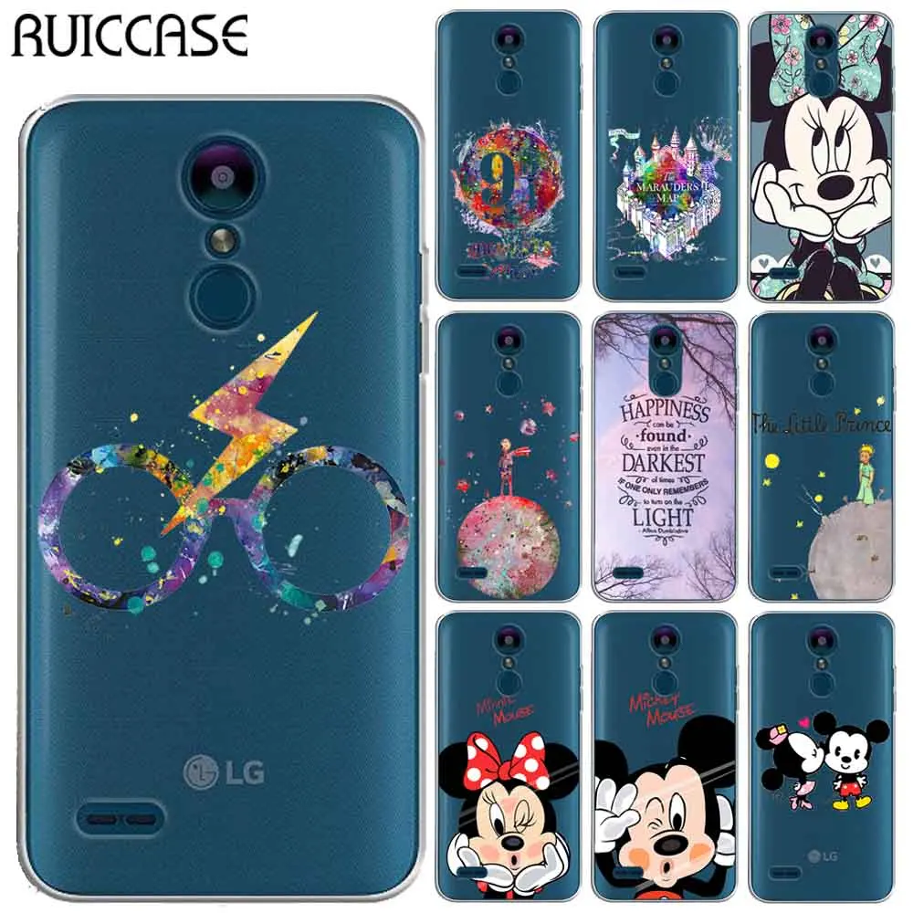 

RUICCASE Harry Potter Little Prince Soft TPU Case For Coque LG K8 2018 K82018 Cute Mickey Minnie Silicon Phone Back Cover