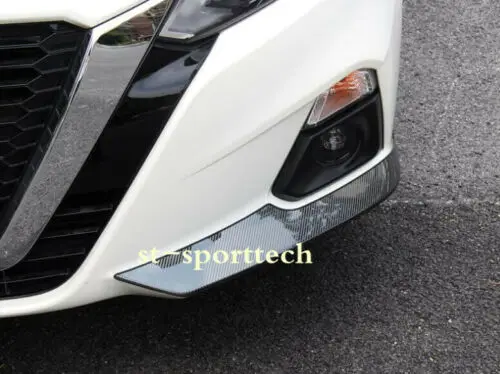 

Stainless Front Bumper Front Lip Corner Cover Trim *2 FIT FOR Nissan Altima 2019