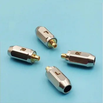 

100Pair DIY Repair 6 Angles Straight Shape MMCX Male Pin Mini Plug Jack For Shure SE215 SE425 SE535 SE846 UE900 Headphones